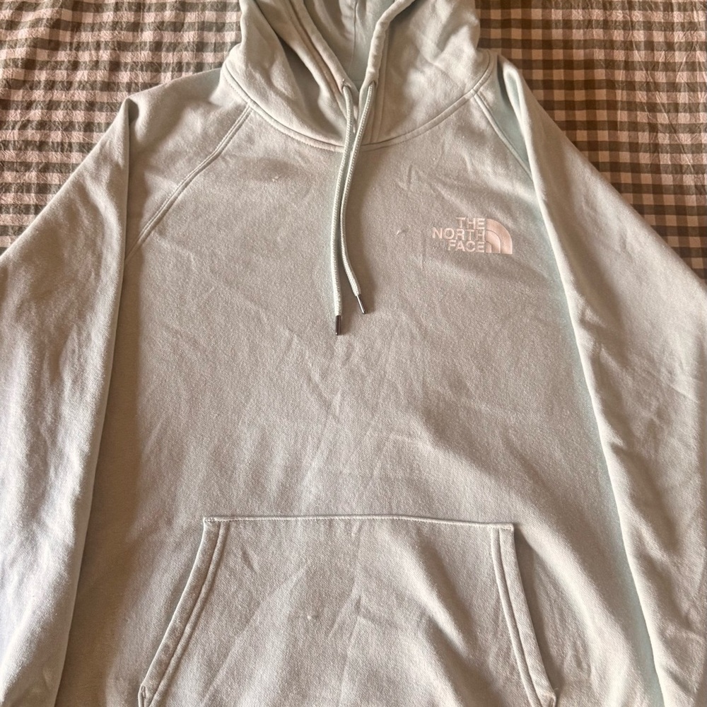 The North Face Women’s Soft Blue Hoodie